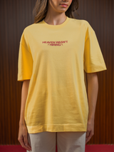WOMEN'S SITAR TEE YELLOW