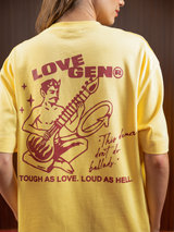 WOMEN'S SITAR TEE YELLOW