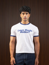 MEN'S RINGER TEE WHITE