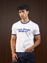 MEN'S RINGER TEE WHITE
