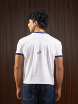 MEN'S RINGER TEE WHITE
