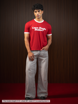 MEN'S RINGER TEE RED