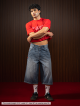 MEN'S JORTS BLUE