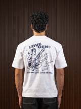 MEN'S SITAR TEE WHITE