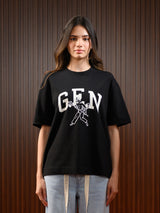 WOMEN'S GEN TEE BLACK