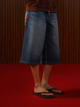WOMEN'S JORTS BLUE