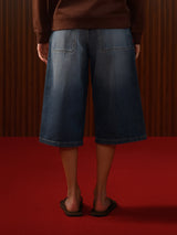 WOMEN'S JORTS BLUE
