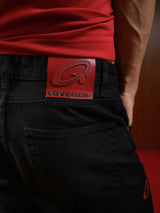 MEN'S BOOTCUT JEANS BLACK