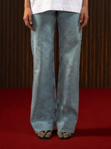 HIGH RISE STRAIGHT WIDE JEANS LIGHT BLUE