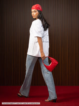 WOMEN'S SITAR TEE WHITE