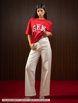WOMEN'S GEN TEE RED
