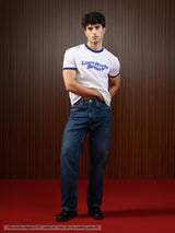 Men's Straight Jeans Dark Blue