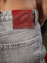 Women's Straight Jeans Grey