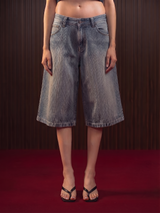 WOMEN'S TEXTURED JORTS
