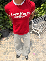 MEN'S RINGER TEE RED