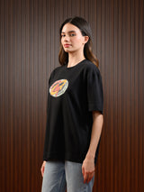 WOMEN'S GAS TEE BLACK