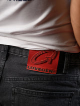 Men's Straight Jeans Black