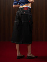 WOMEN'S JORTS BLACK
