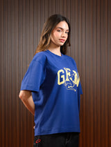 WOMEN'S GEN TEE BLUE