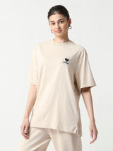 DR Beige Monochrome T-shirt