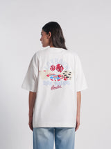 Women's High Roller White Tee