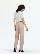 Straight Leg Dusty Pink Cargo