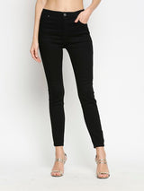 black hanoi tube jeans for women