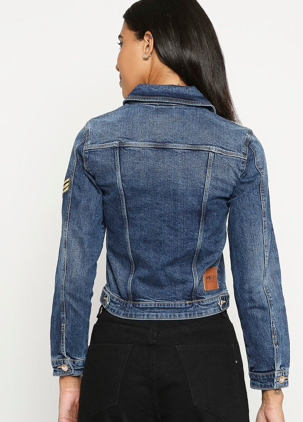 ATLANTA DENIM FITTED JACKET