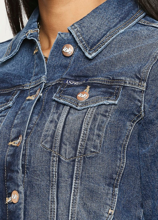 ATLANTA DENIM FITTED JACKET