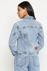 Bristol Light Blue Basic Denim Jacket