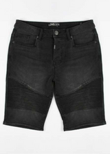 Jamie Black Knitted Biker Shorts
