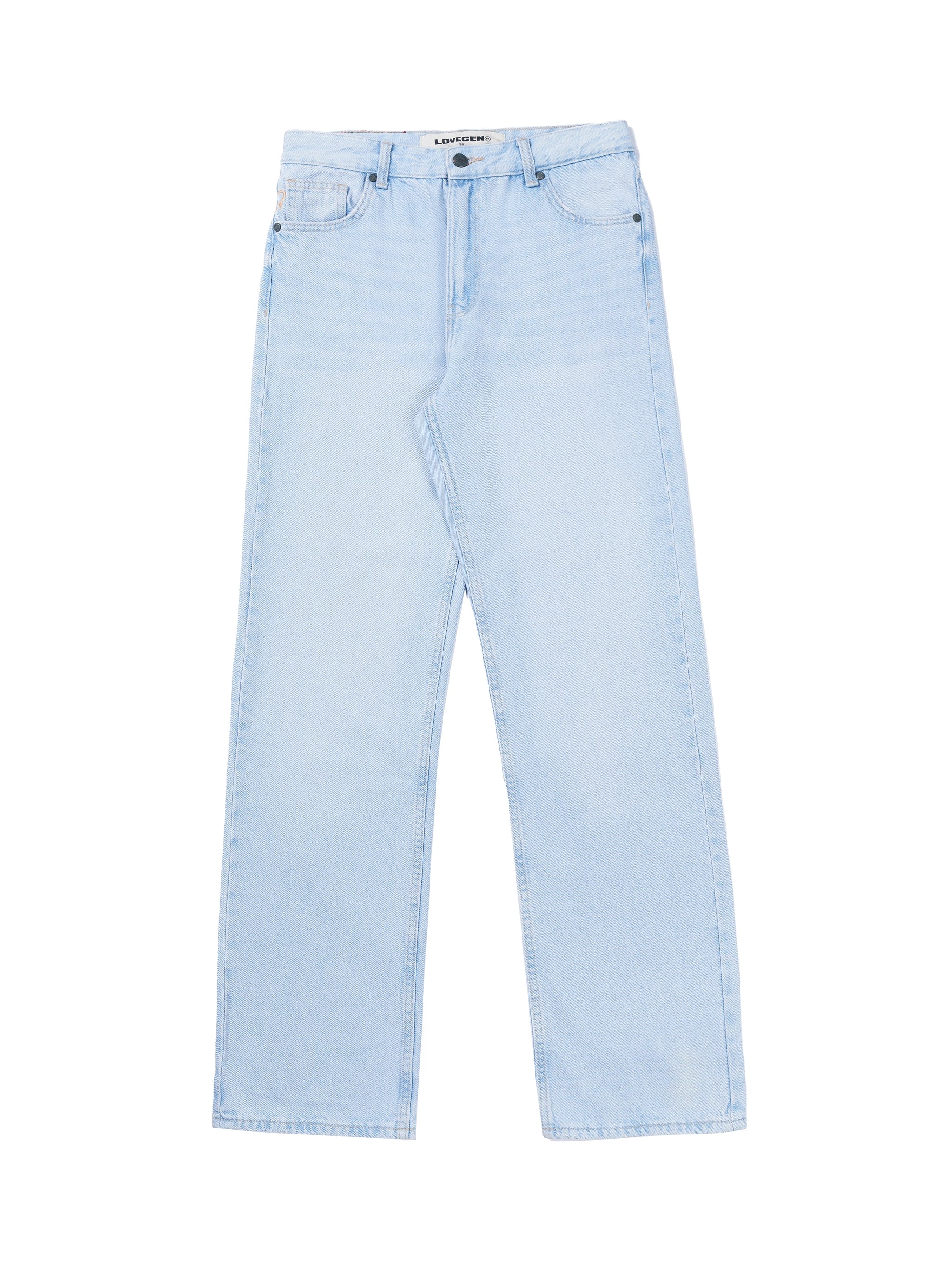 Classic Straight Jeans Light Blue