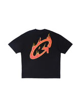 THE BLAZE TEE BLACK