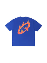 THE BLAZE TEE BLUE