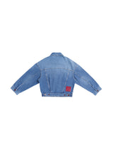 CROP DENIM JACKET