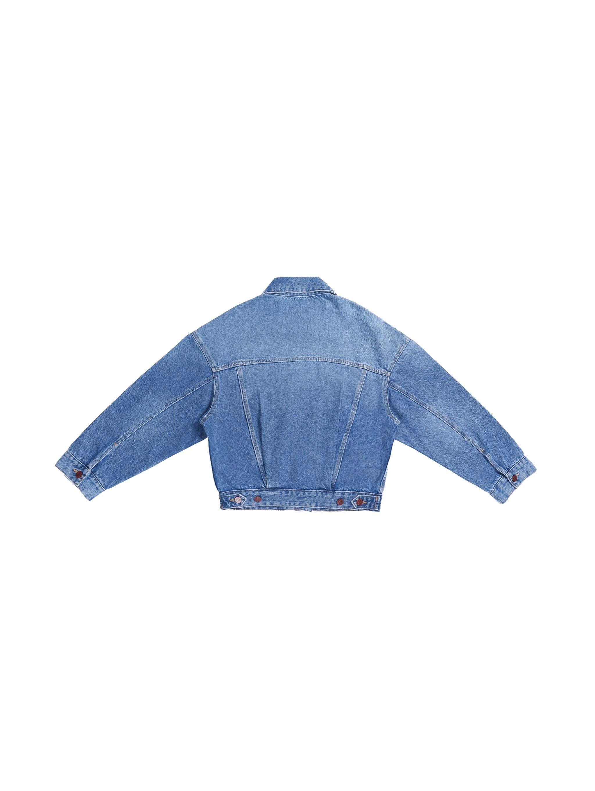 CROP DENIM JACKET