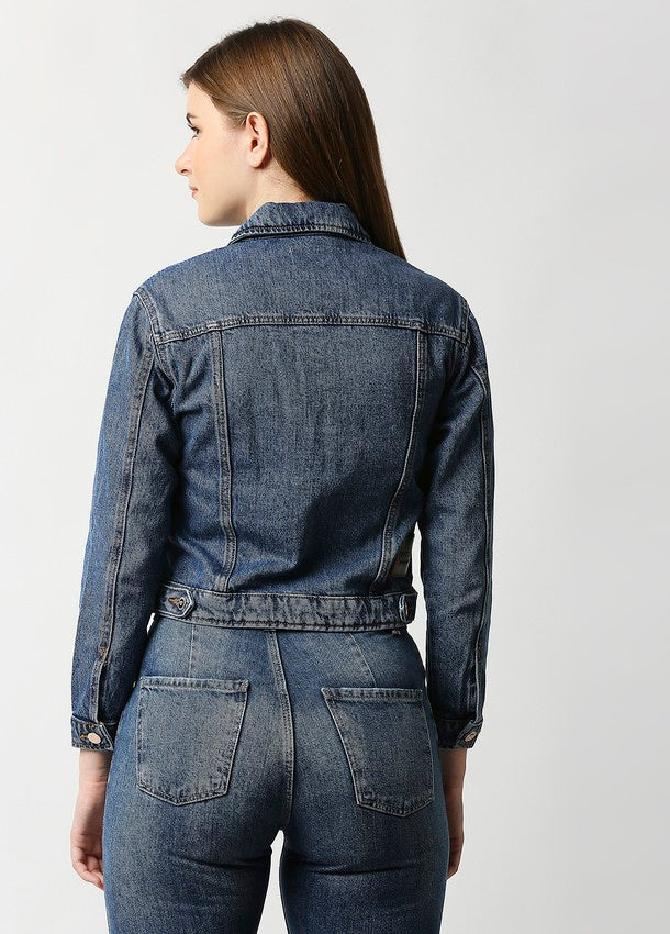 Women's Essential Blue Denim Jacket