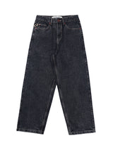 Straight Baggy Jeans Black