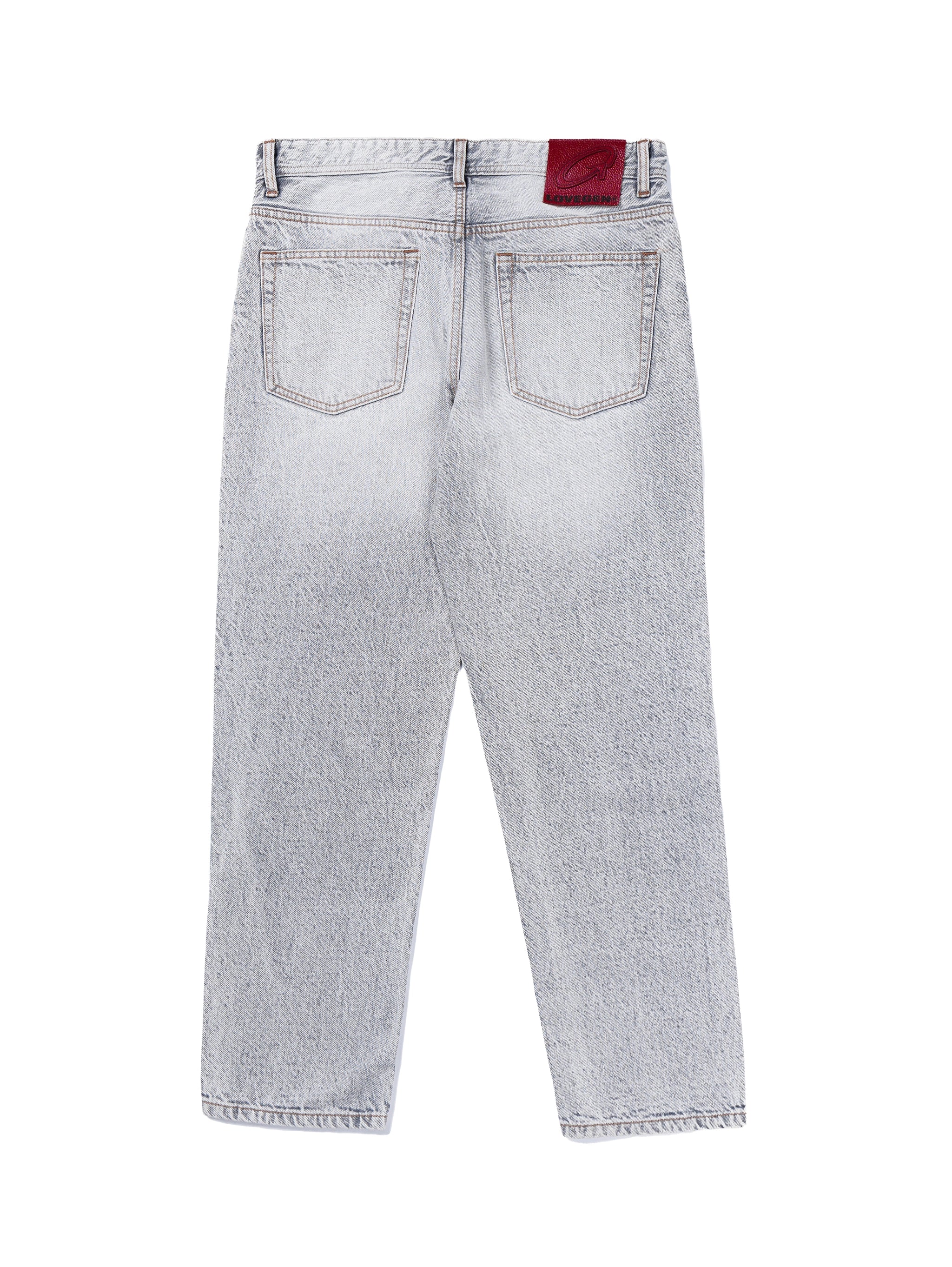 Men's Straight Jeans Grey
