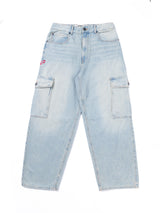 Baggy Cargos Light Blue