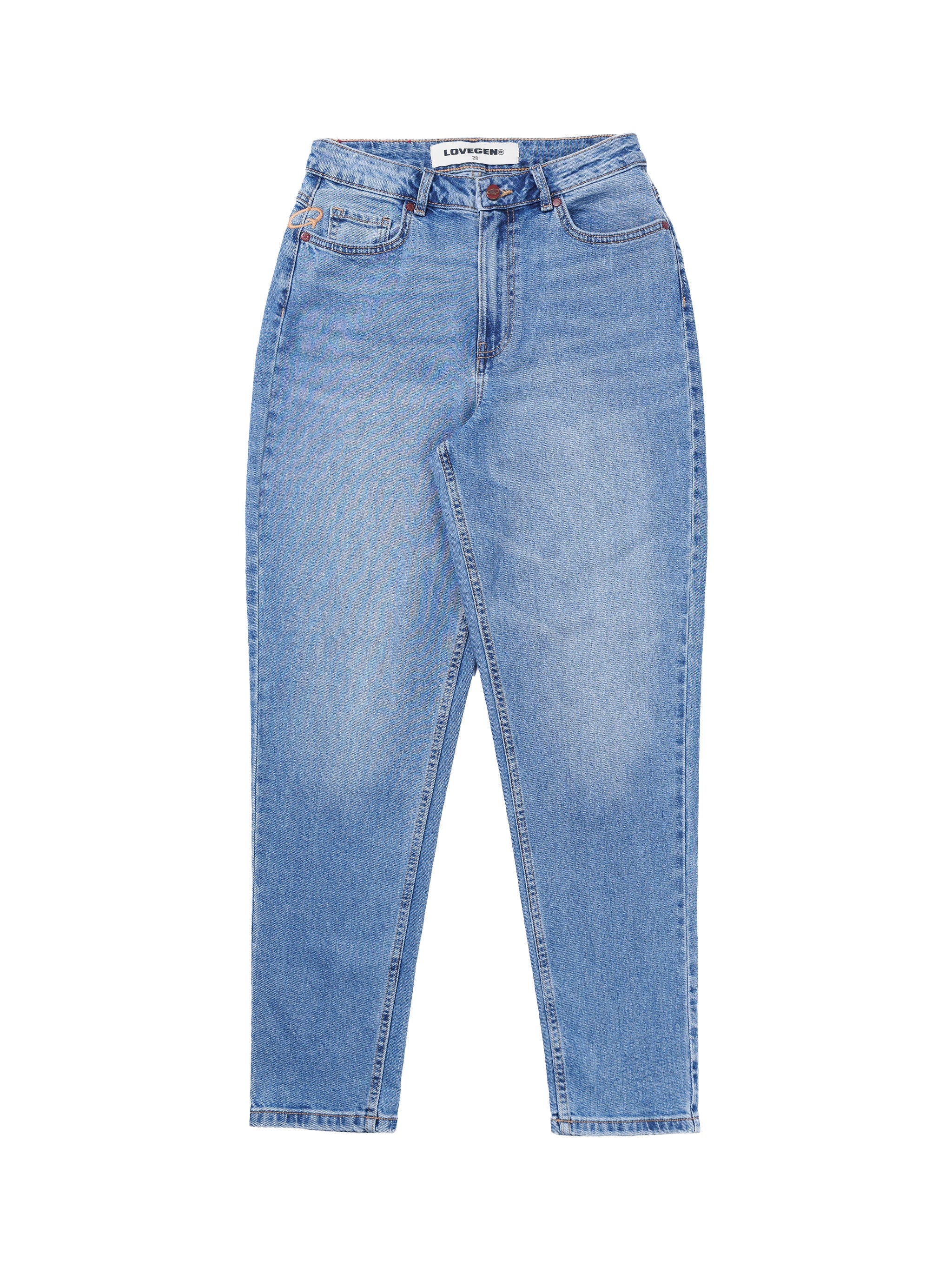 Mom Fit Jeans Dark Blue