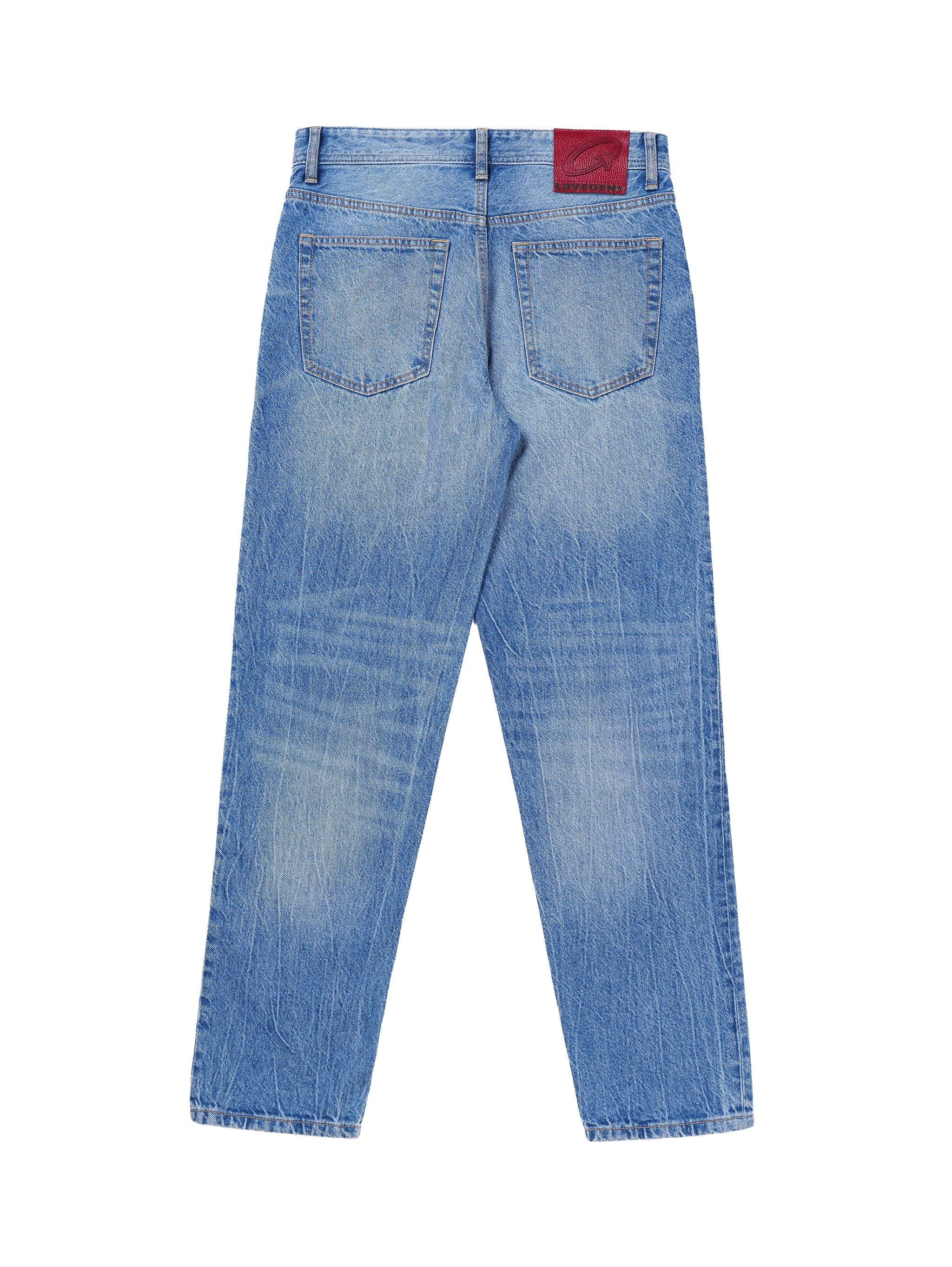 Basic Slim Jeans Mid Blue