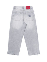 Straight Baggy Jeans Grey