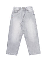 Straight Baggy Jeans Grey