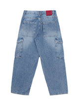 Baggy Cargos Mid Blue