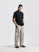 UNISEX ZIPO SKATER FIT JEANS GREY