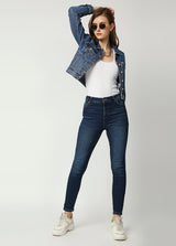 Buy IBIZA high waist skinny fit jeans for women