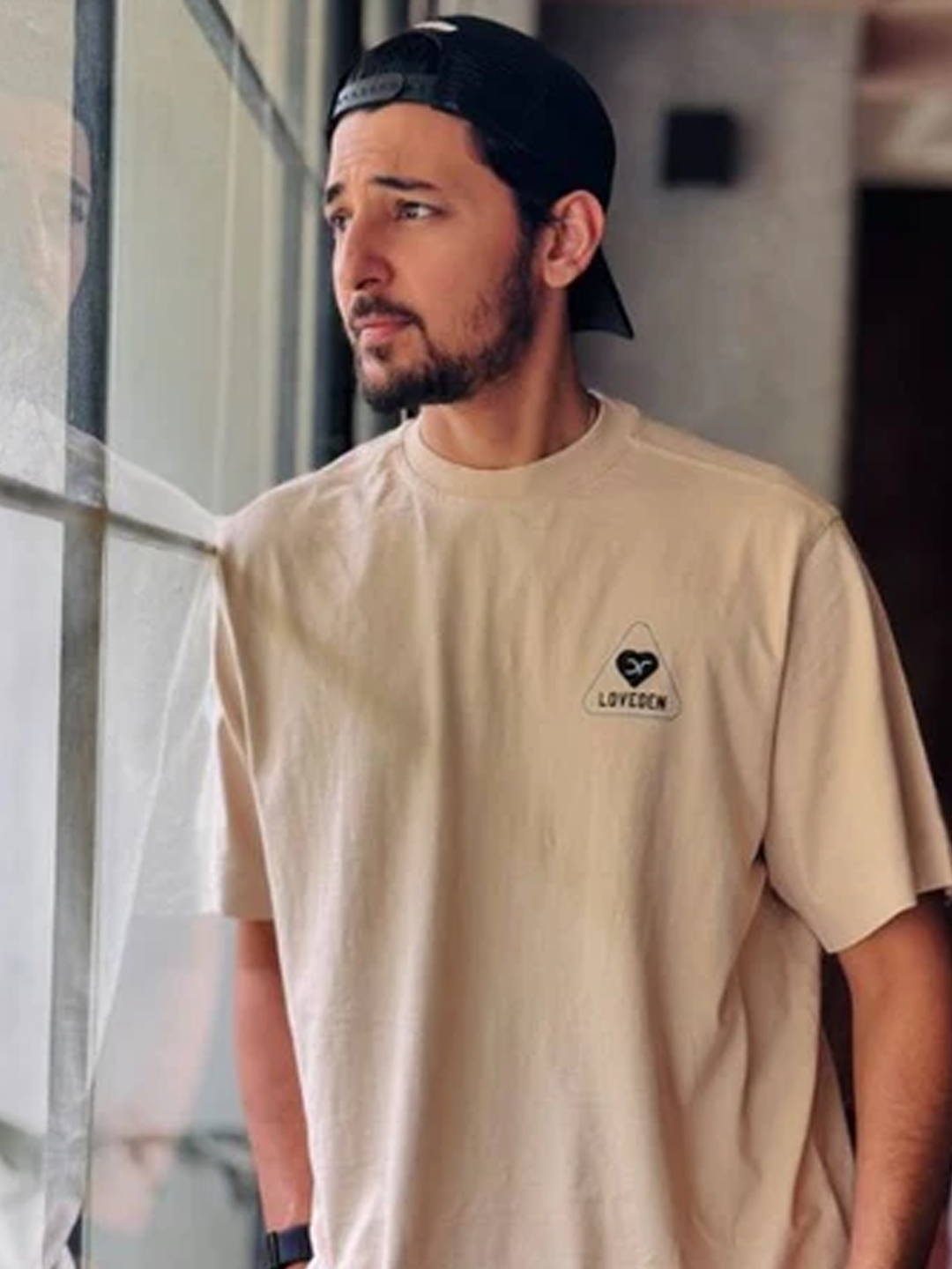 DR Beige Monochrome T-shirt