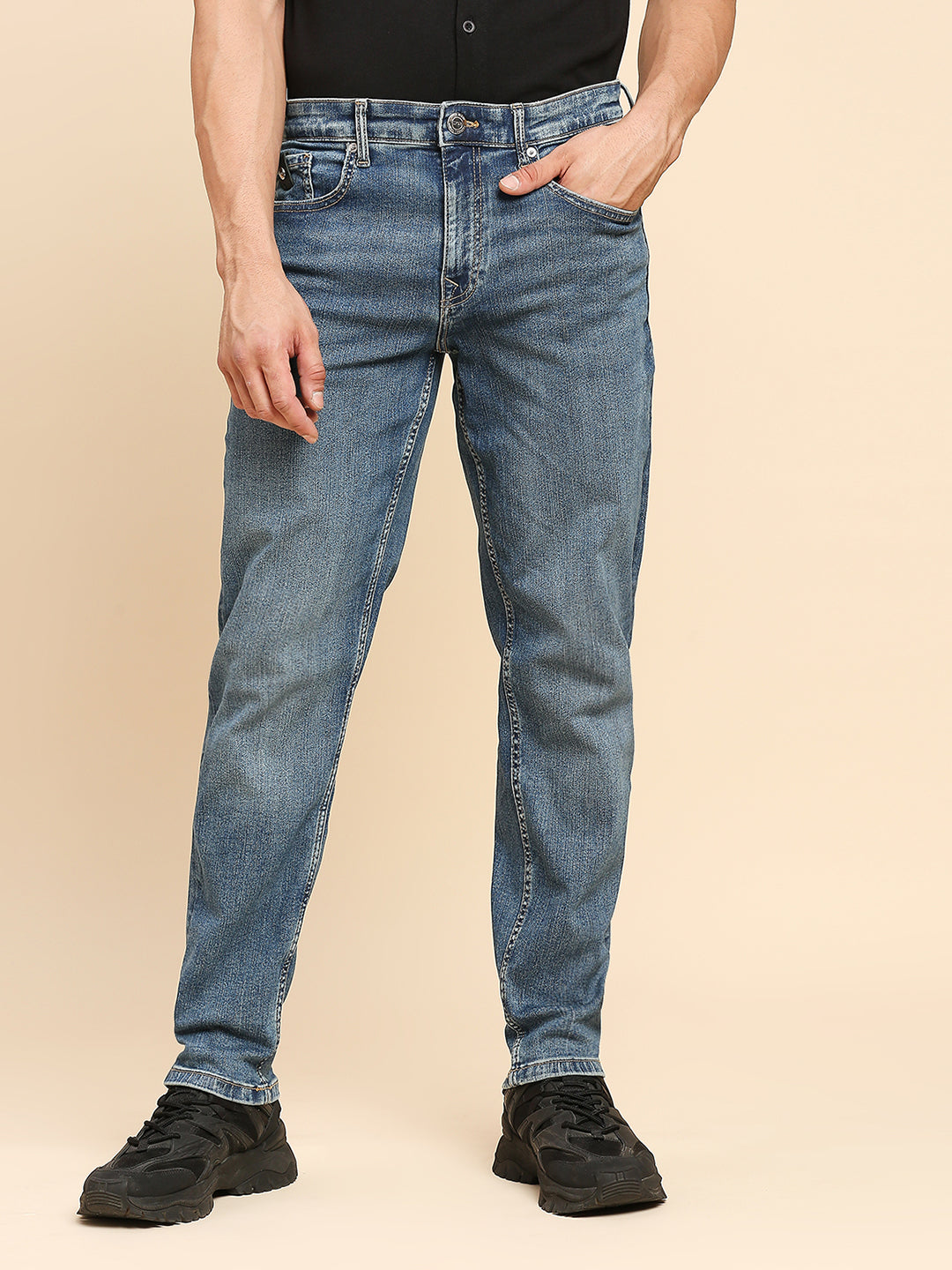 Men's Blue Sleek Jeans