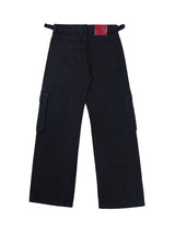 Utility Straight Cargos Black